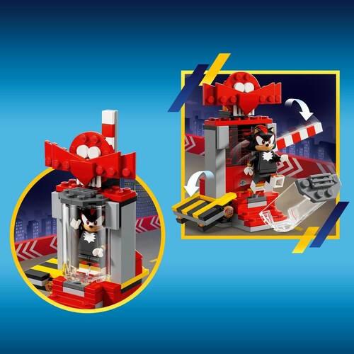 Lego Huida de Shadow The Hedgehog