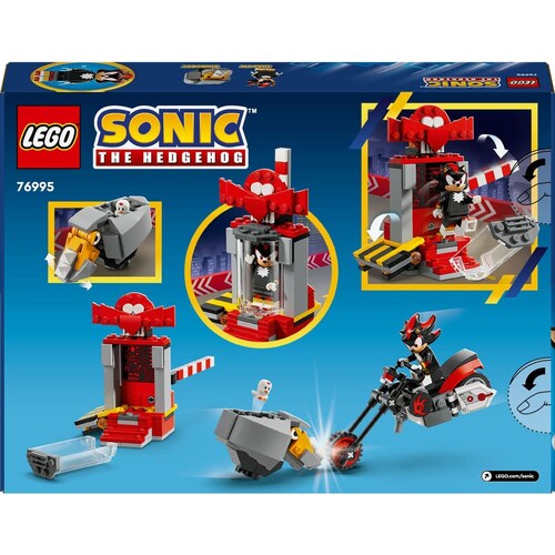 Lego Huida de Shadow The Hedgehog