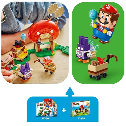 Lego Set de Expansión: Caco Gazapo en la Tienda de Toad