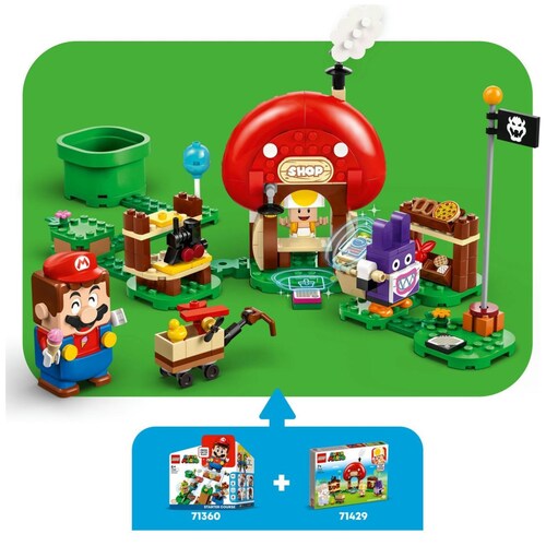 Lego Set de Expansión: Caco Gazapo en la Tienda de Toad