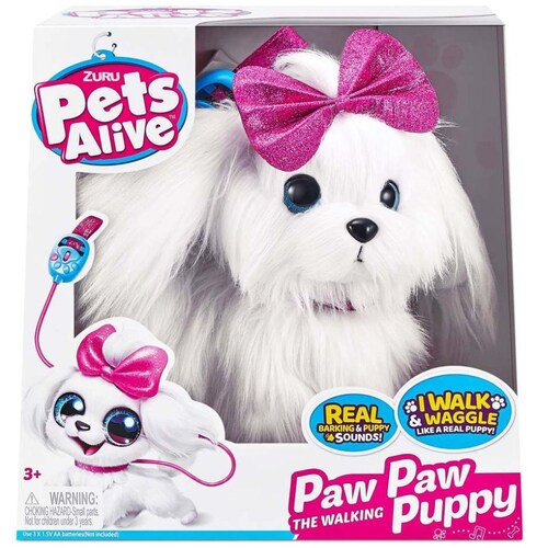 Peluche Interactivo Pets Alive Walking Puppy Series 1