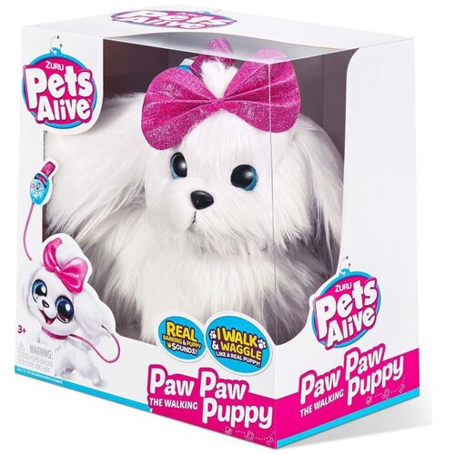 Peluche Interactivo Pets Alive Walking Puppy Series 1