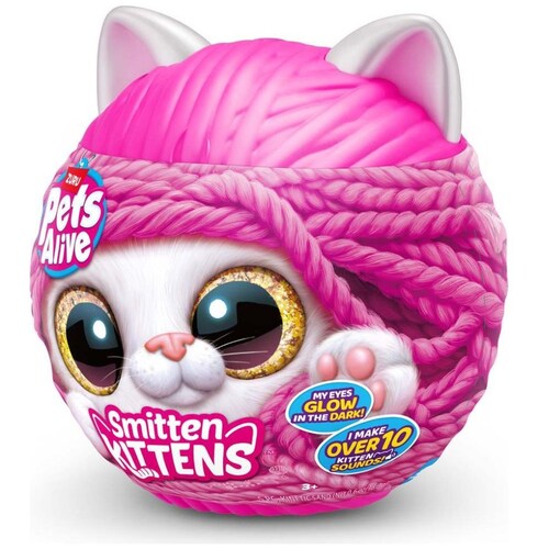 Peluche Interactivo Pets Alive Smitten Kittens