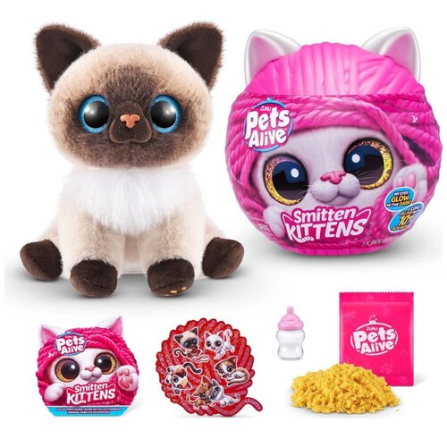 Peluche Interactivo Pets Alive Smitten Kittens
