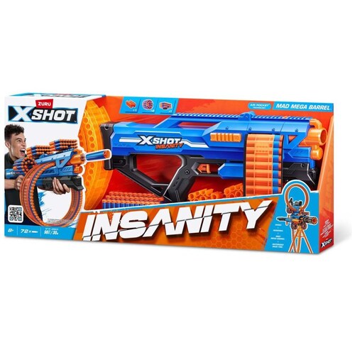 X-Shot Insanity Series 1 Mad Mega Barrel Blaster
