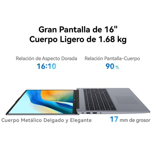 Laptop Huawei Matebook D16 Ci9 13Th H 16Gb+1Tb Ssd Win11