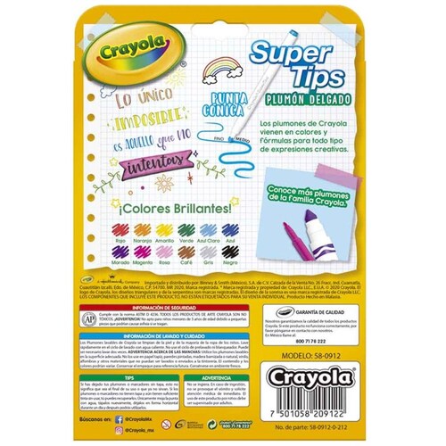 12 Super Tips Pastel Crayola