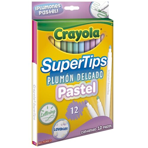 12 Super Tips Pastel Crayola