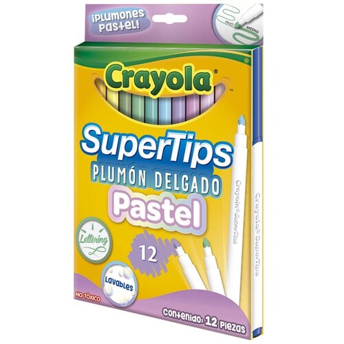 12 Super Tips Pastel Crayola