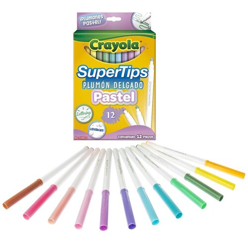 12 Super Tips Pastel Crayola