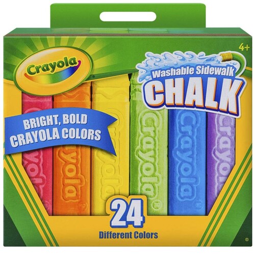 24 Gises Gigantes Crayola