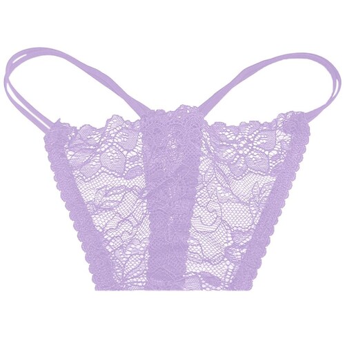 Tanga de Encaje con Tiras en Costado Zelina