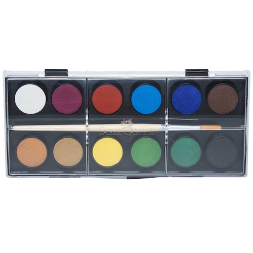 Acuarelas  con 12 Colores Faber-Castell