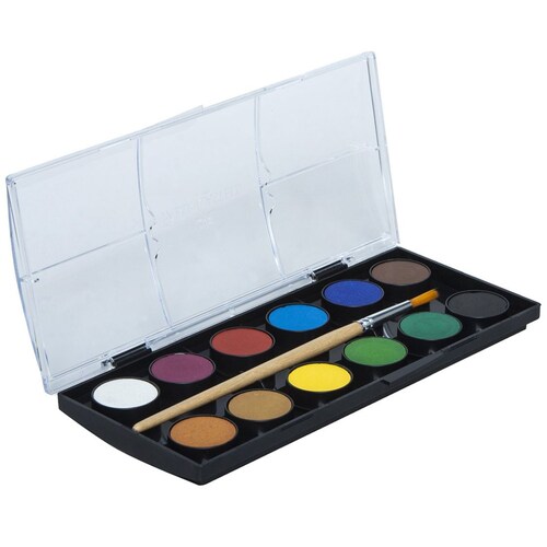 Acuarelas  con 12 Colores Faber-Castell