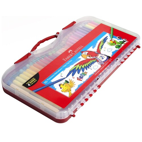 Caja con 60 Plumones Fiesta 45 Rígido Faber-Castell
