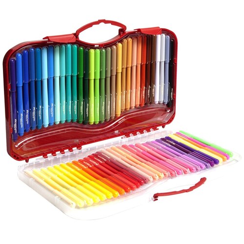 Caja con 60 Plumones Fiesta 45 Rígido Faber-Castell