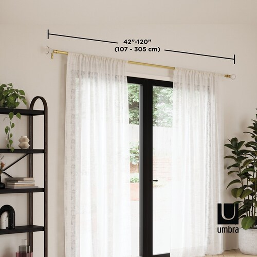 Cortinero Dorado Tutu 1"   100-300 Cm Umbra
