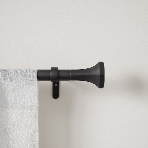Cortinero Negro Sita 1" 180-360 Cm Umbra