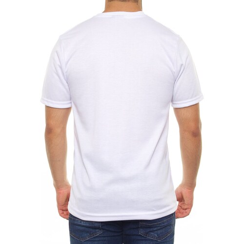 Playera Manga Corta Estampada para Hombre Nasa