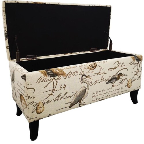 Banca de Almacenaje Frenchy Bird Vintage Home