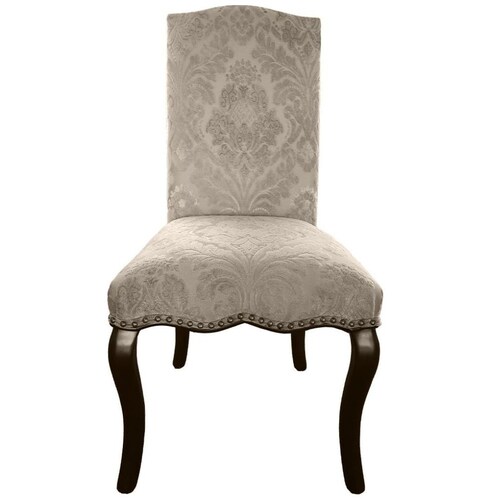 Silla Claudia Damask Cream Vintage Home