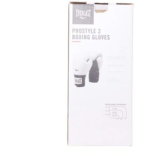 Guantes 14 Oz Blanco Box Everlast
