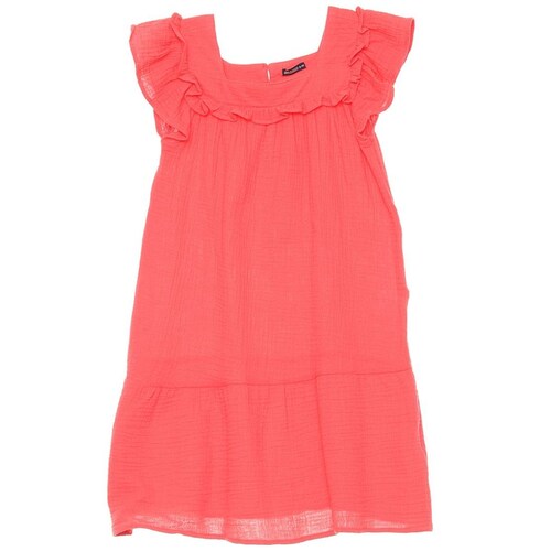 Vestido Manga Corta Bondeado para Niña Jeanious