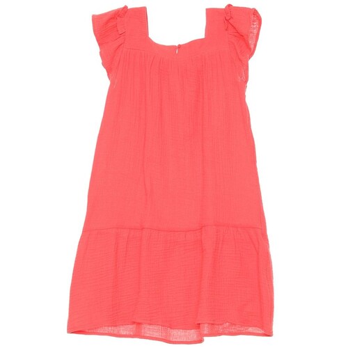 Vestido Manga Corta Bondeado para Niña Jeanious