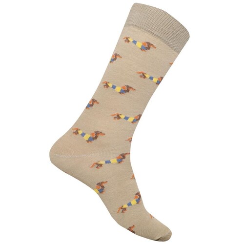 Calcetín Florsheim Poliespun Perro Salchicha para Hombre