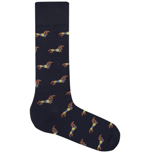 Calcetín Florsheim Poliespun Perro Salchicha para Hombre