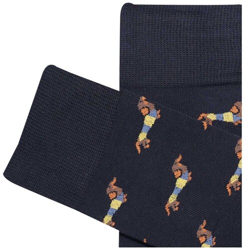 Calcetín Florsheim Poliespun Perro Salchicha para Hombre