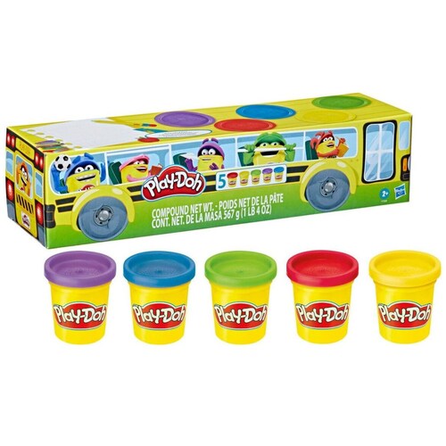 Play-Doh 4 Oz School Bus Promo Pack