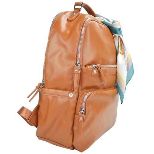 Bolsa Huser Tipo Backpack Café