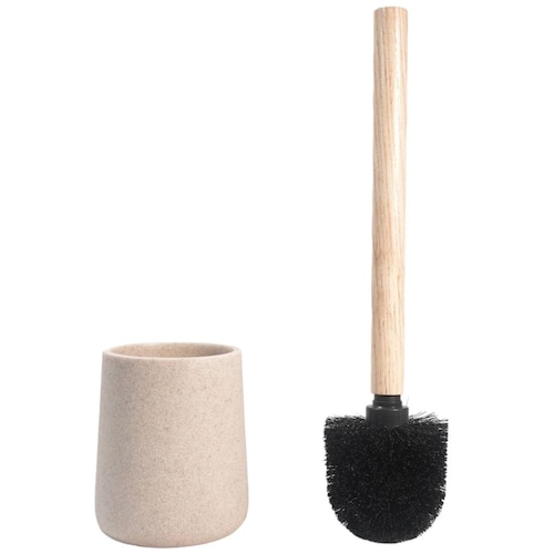 Home Nature Cepillo Lily de Piedra Arenisca para Baño 10*36 Cm