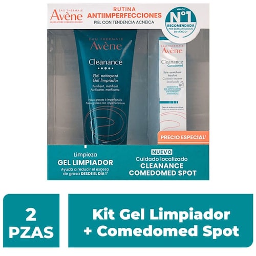Avène Kit Acné Gel 200Ml+ Comedomed Spot 15Ml