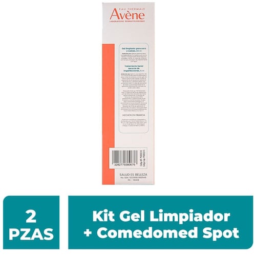 Avène Kit Acné Gel 200Ml+ Comedomed Spot 15Ml