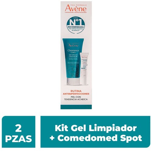 Avène Kit Acné Gel 200Ml+ Comedomed Spot 15Ml