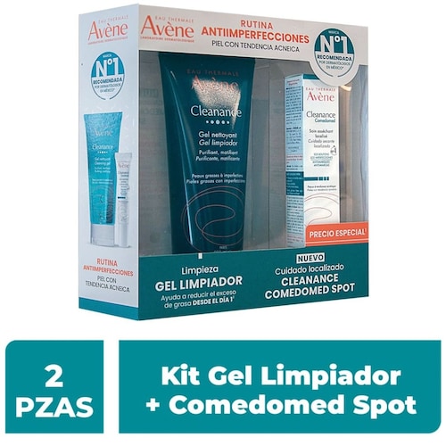 Avène Kit Acné Gel 200Ml+ Comedomed Spot 15Ml