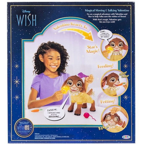 Muñeco Interactivo Wish Valentino & Star Disney Wish