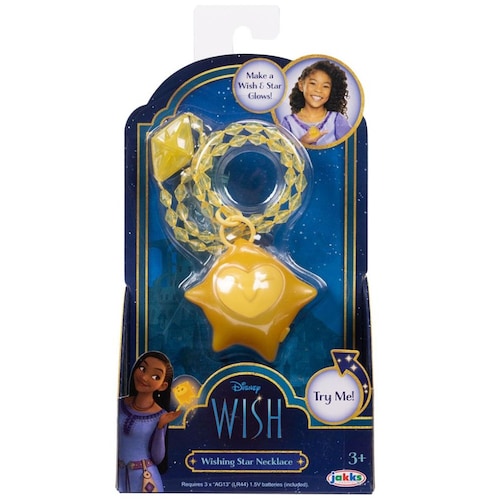 Collar Estrella de los Deseos Disney Wish Jakks Pacific
