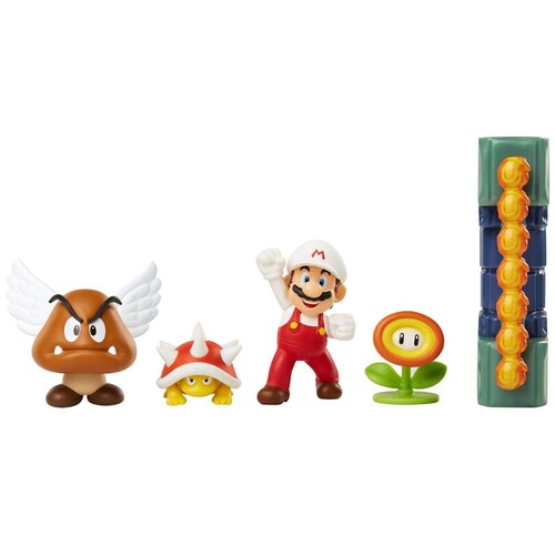 Diorama Castillo de Lava Nintendo 2.5 Super Mario