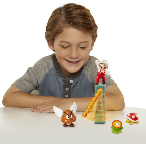 Diorama Castillo de Lava Nintendo 2.5 Super Mario