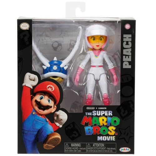 Figura Princesa Peach 5" Super Mario Bros Jakks Pacific