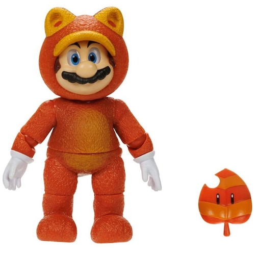 Figura Mario Tanooki 5" Super Mario Bros Movie Jakks Pacific