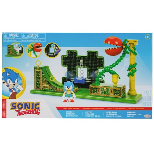 Set de Juego Zona Velocímetro de Polovo Estelar Sonic The Hedgehog