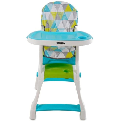 Silla Alta Prinsel Kínder City Triángulos Unisex 1055