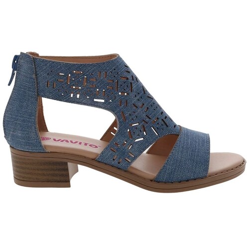 Sandalias Tropicana con Tacón 18-23 Azul