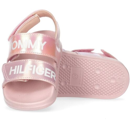 Sandalias Tommy Hilfiger con Velcro 15-22 Rosa para Niña