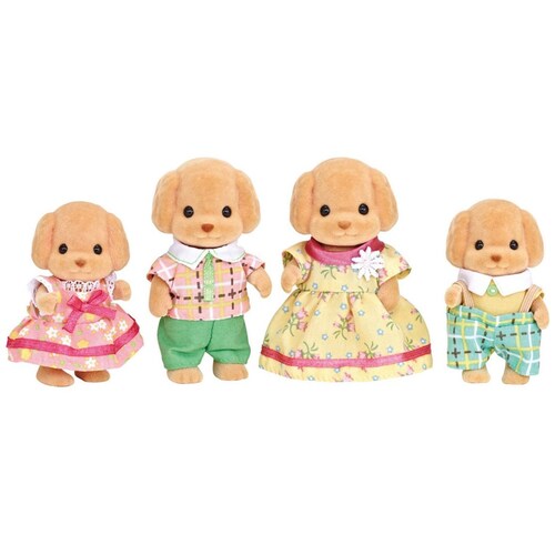 Familia Perro Caniche Sylvanian Families