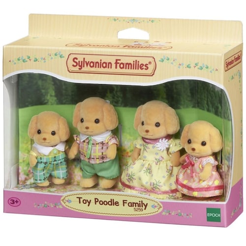 Familia Perro Caniche Sylvanian Families